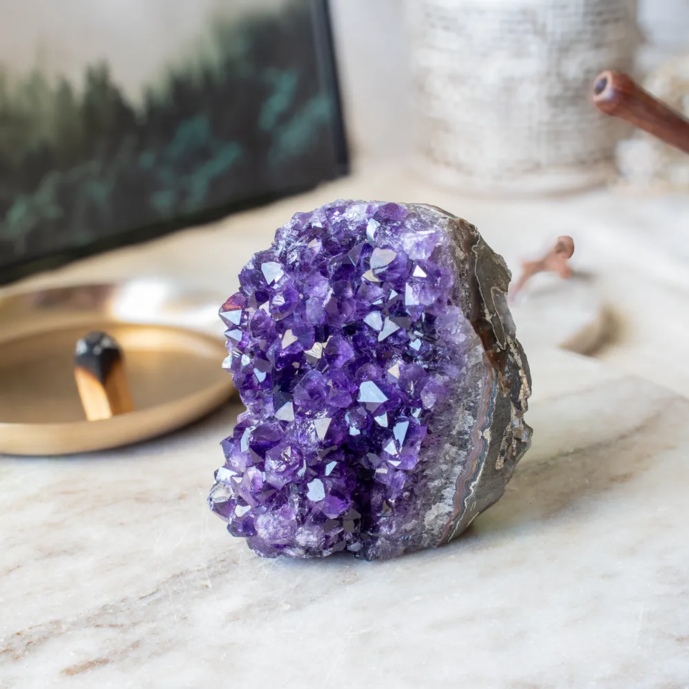 Stående Ametistkluster A (3#6) - Image 3