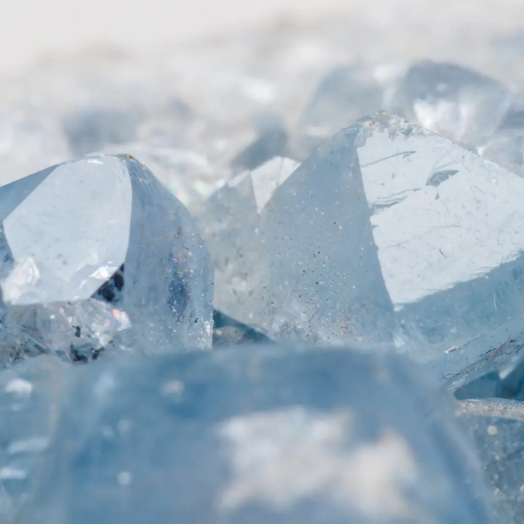 Celestin kristall egenskaper