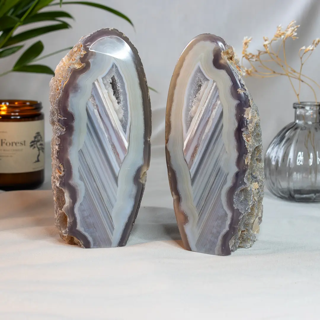 Agat stående A set (#8)